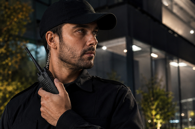 Iron Point armed guard supporting property protection