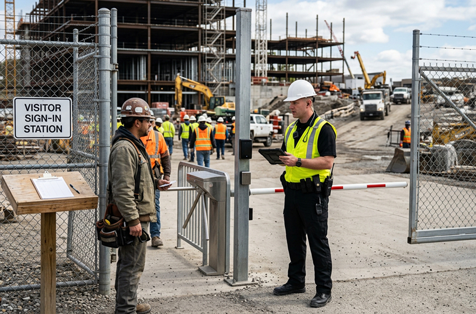 Commercial Construction Site Security Services | Iron Point Security